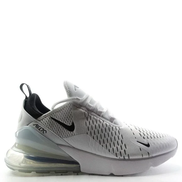Nike | Shoes | Nike Air Max 27 White Black Sneakers Ah805000  display picture 1